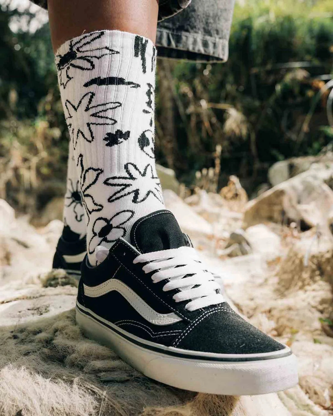 Socks Screw X BETESGA White